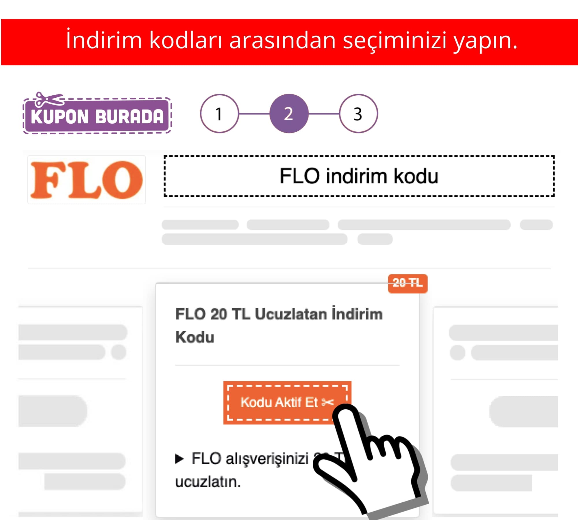 FLO indirim kuponu nasıl alınır?