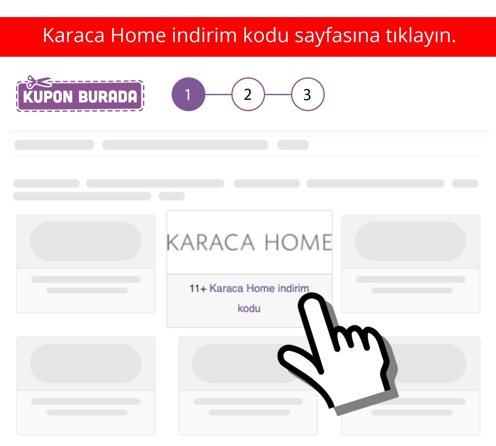 Karaca Home indirim kuponu nasıl alınır?