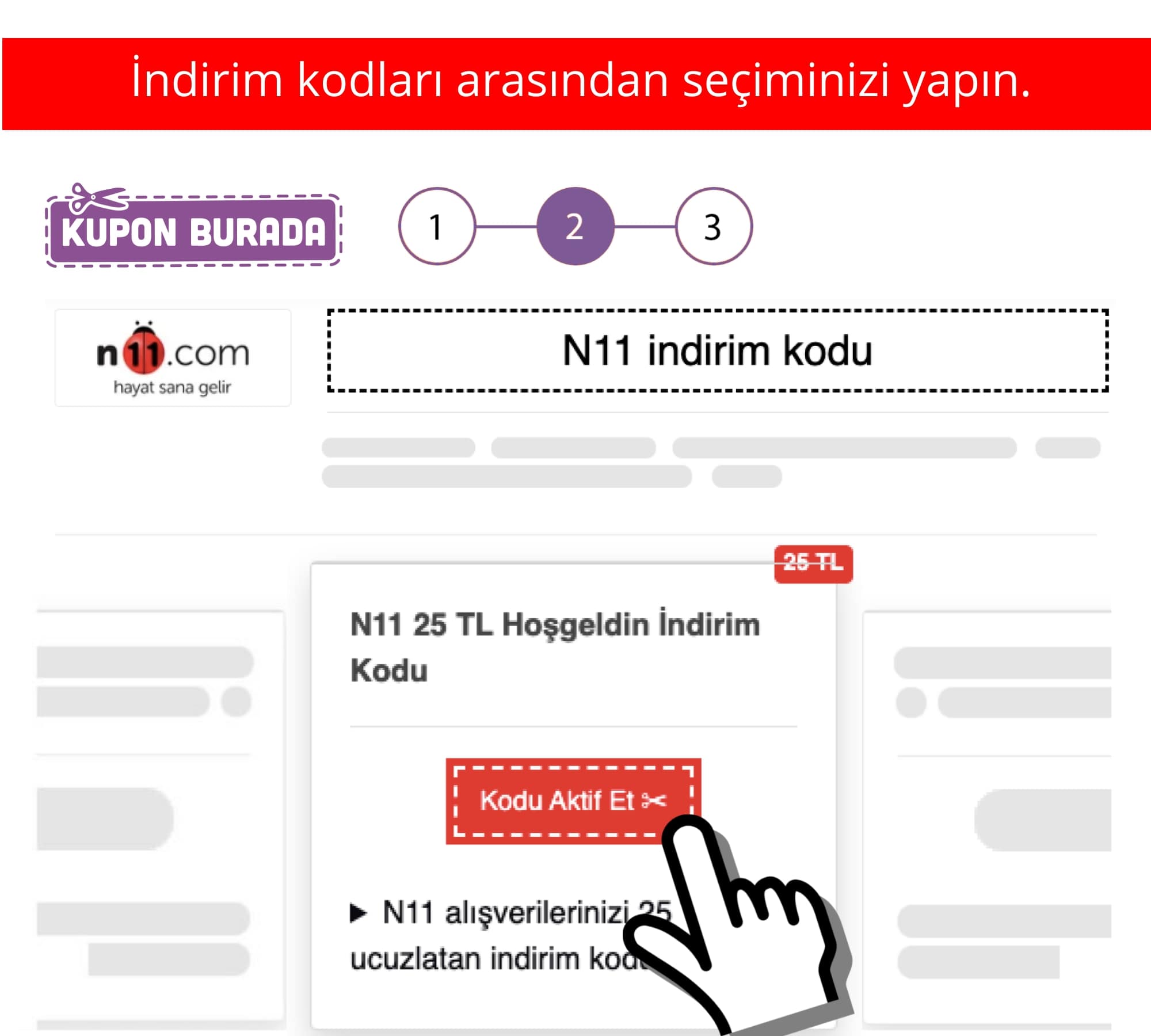 N11 indirim kuponu nasıl alınır?
