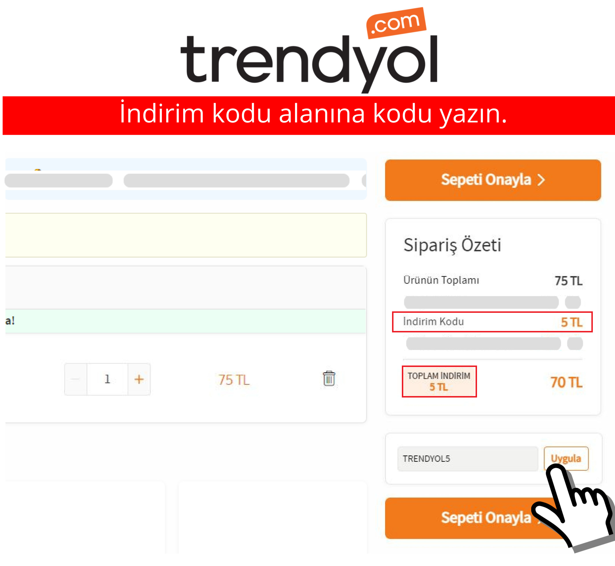 Trendyol indirim kuponu nasıl alınır?
