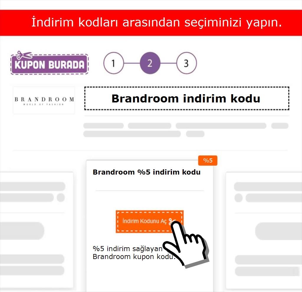 Brandroom indirim kodu nasıl alınır adım 2