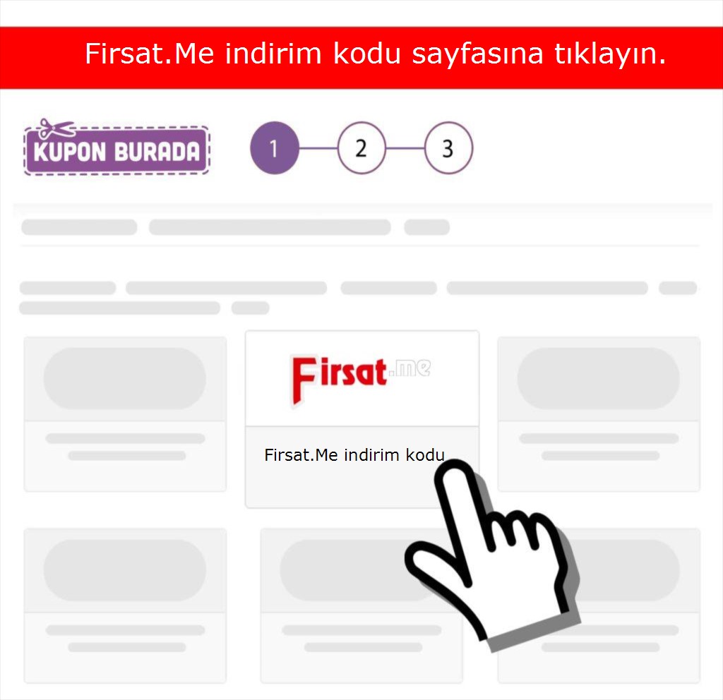 Firsat.me indirim kodu nasıl alınır adım 1