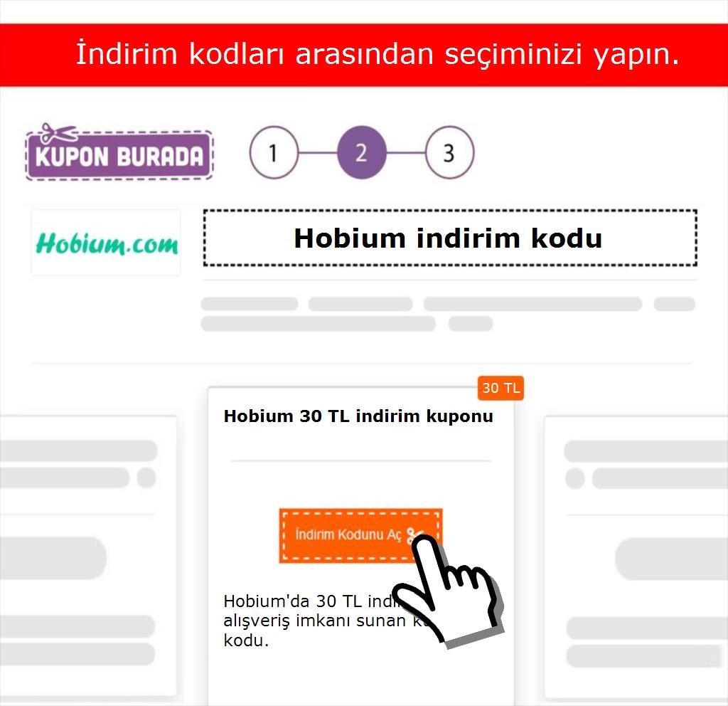 Hobium indirim kodu nasıl alınır adım 2