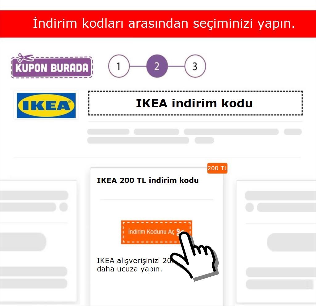 IKEA indirim kodu nasıl alınır adım 2