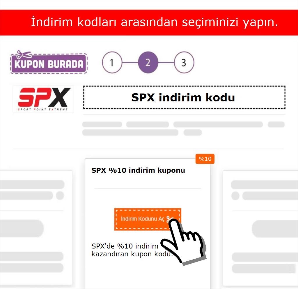 SPX indirim kodu nasıl alınır adım 2
