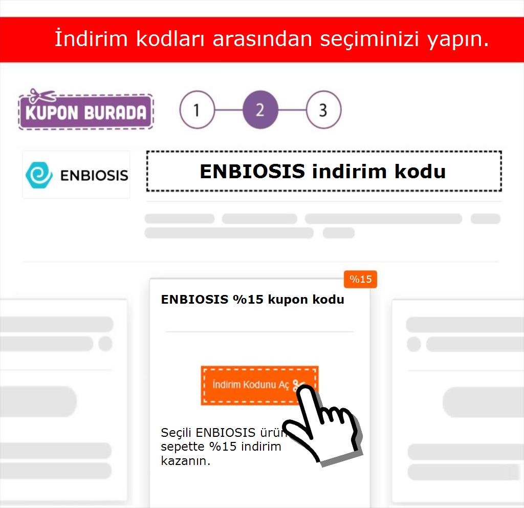 ENBIOSIS indirim kodu nasıl alınır adım 2