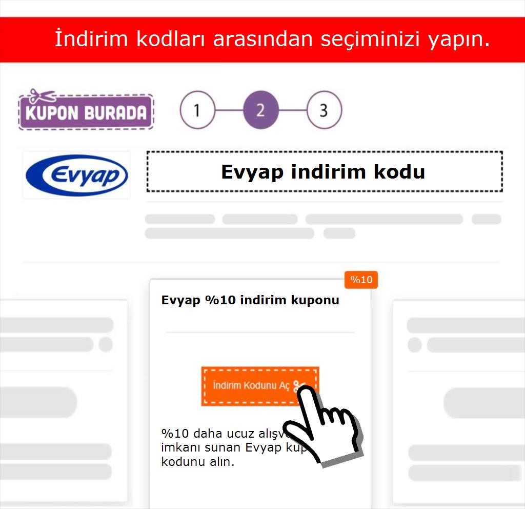 Evyap indirim kodu nasıl alınır adım 2