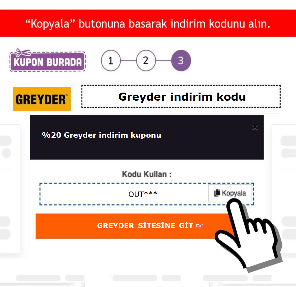 Greyder indirim kodu nasıl alınır adım 3