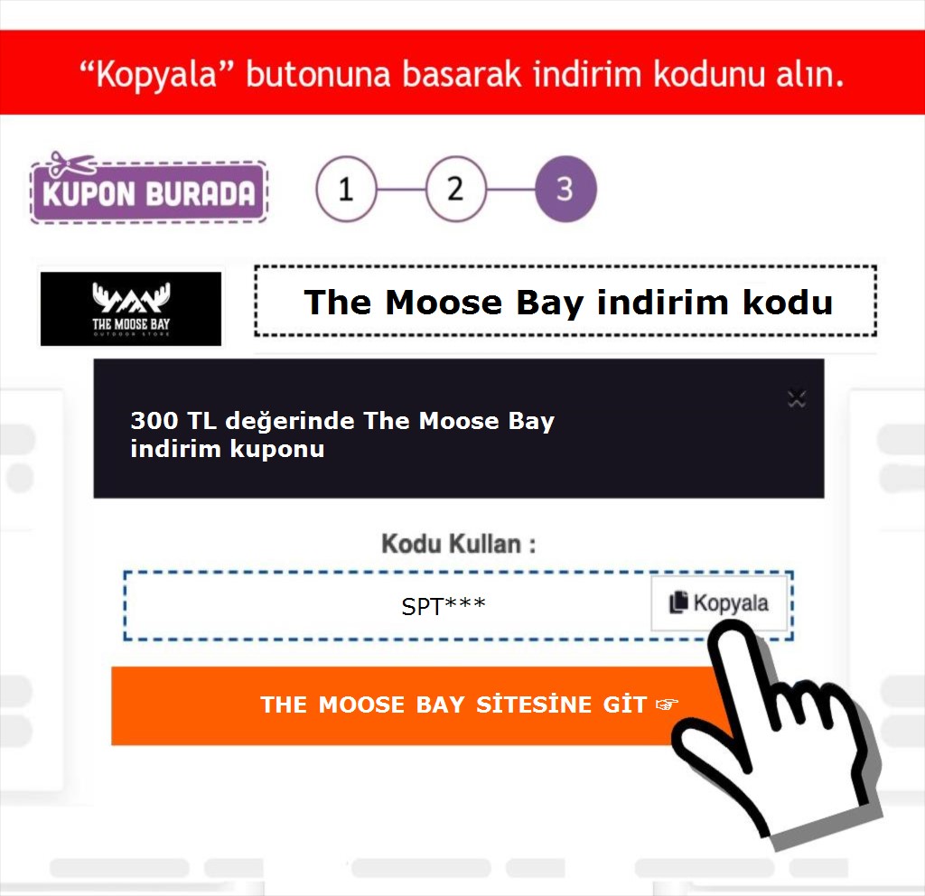 The Moose Bay indirim kodu nasıl alınır adım 3