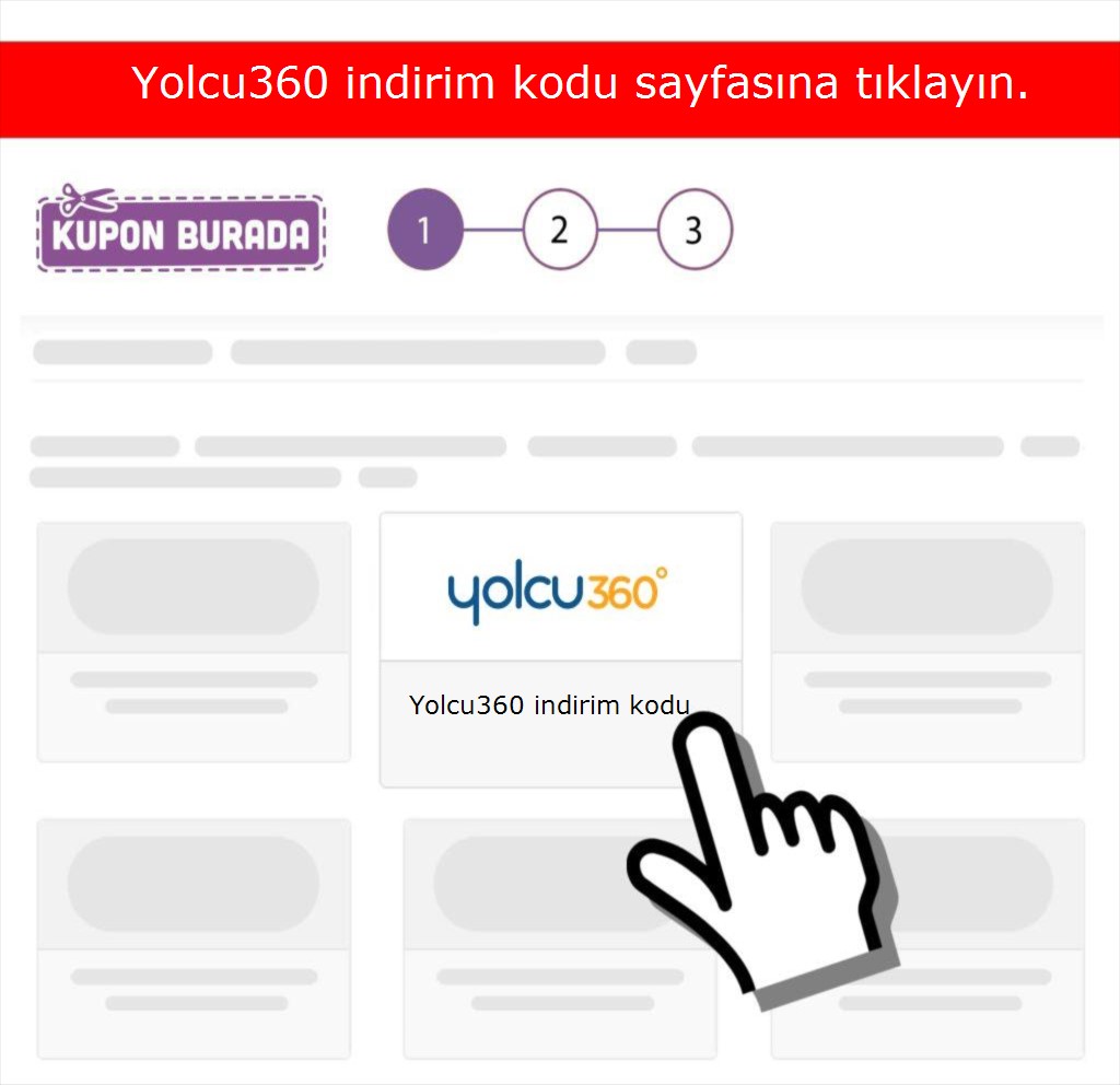 Yolcu360 indirim kodu nasıl alınır adım 1